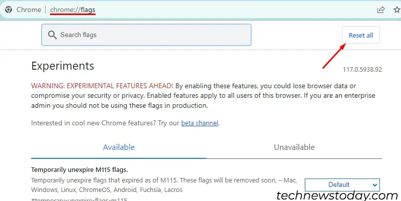 How to Fix Grammarly Not Working in Gmail 15 tap-on-reset-all