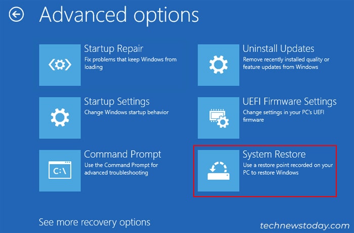 troubleshoot-advanced-options-system-restore