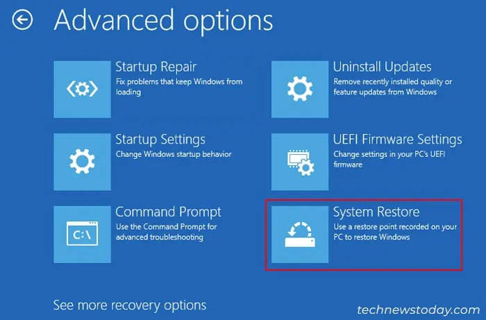 troubleshoot-advanced-options-system-restore