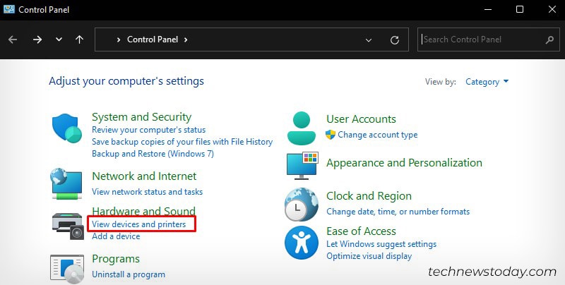 view-devices-and-printers-on-control-panel