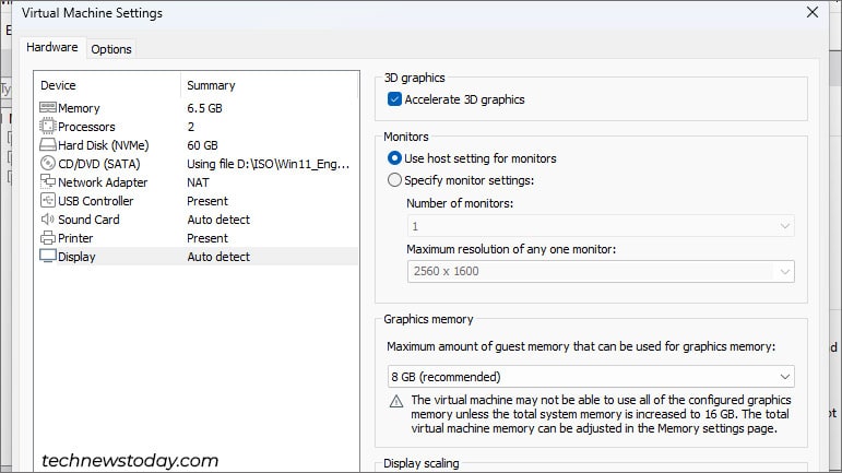 VirtualBox Vs VMware: Which Is Best For You? 6 vmware graphics settings