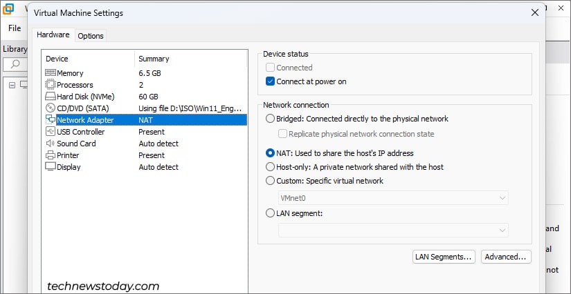 VirtualBox Vs VMware: Which Is Best For You? 4 vmware workstation network adapter settings