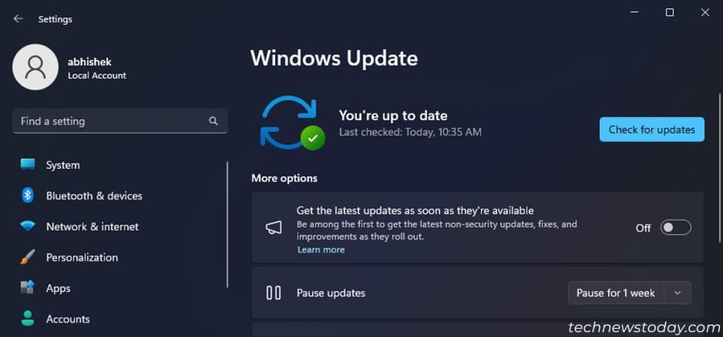 Can’t Click On Anything In Windows? Here's Your Quick Fix Guide! 6 windows-update-settings