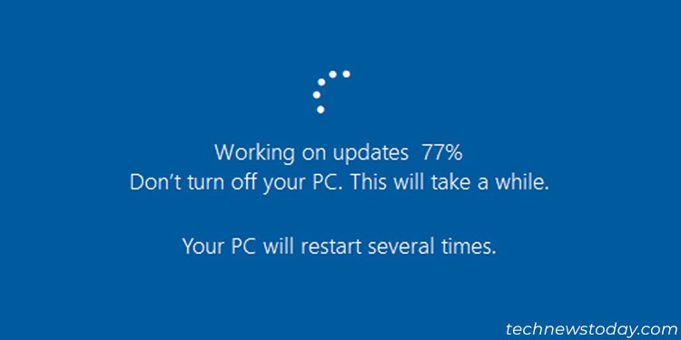 What Happens if You Turn Off Your Computer During an Update? 3 windows-working-on-updates-don't-turn-off-your-computer