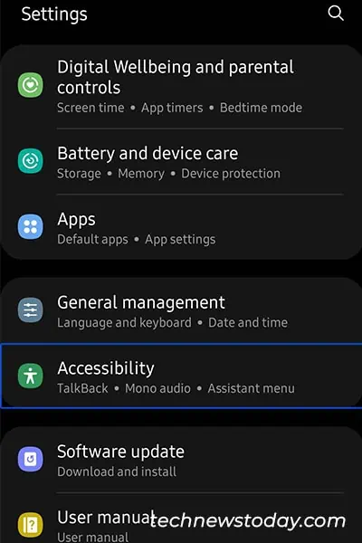 Accessibility-Android