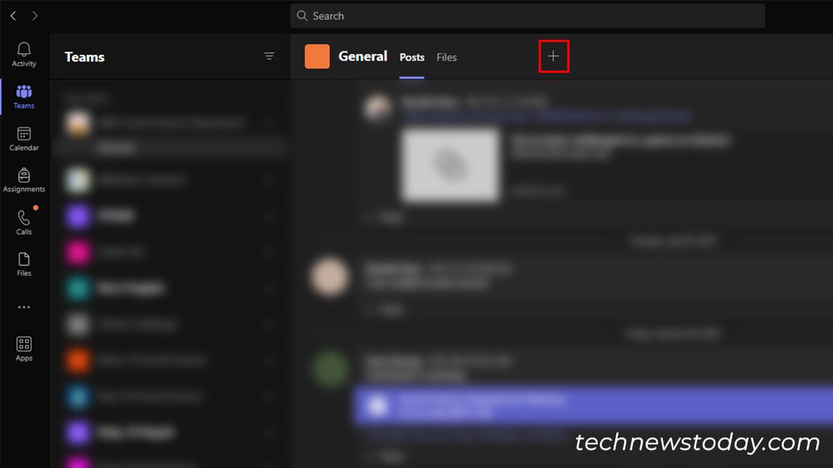 Add an App in channel MS Teams