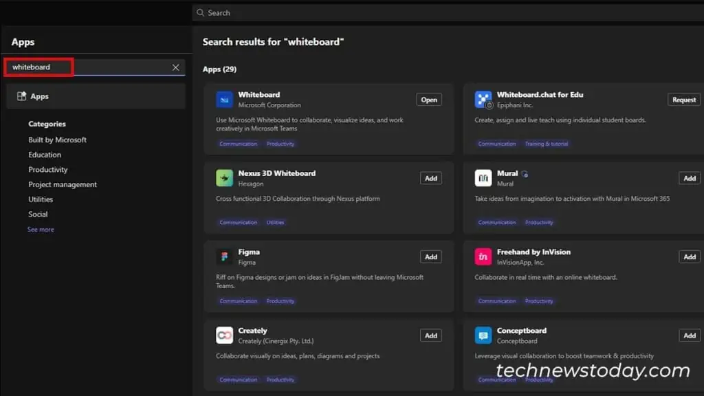 How to Use Microsoft Teams 15 Add-apps-in-MS-Teams-1-1024x576