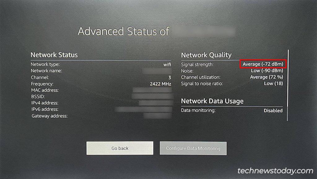 Cinema App Not Working on Firestick? Here Are 7 Ways to Fix It 1 Check Wi Fi Signal Strength Firestick