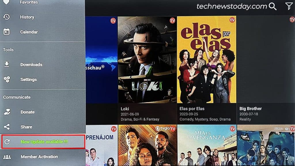 Cinema App Not Working on Firestick? Here Are 7 Ways to Fix It 3 Cinema HD New Update Available