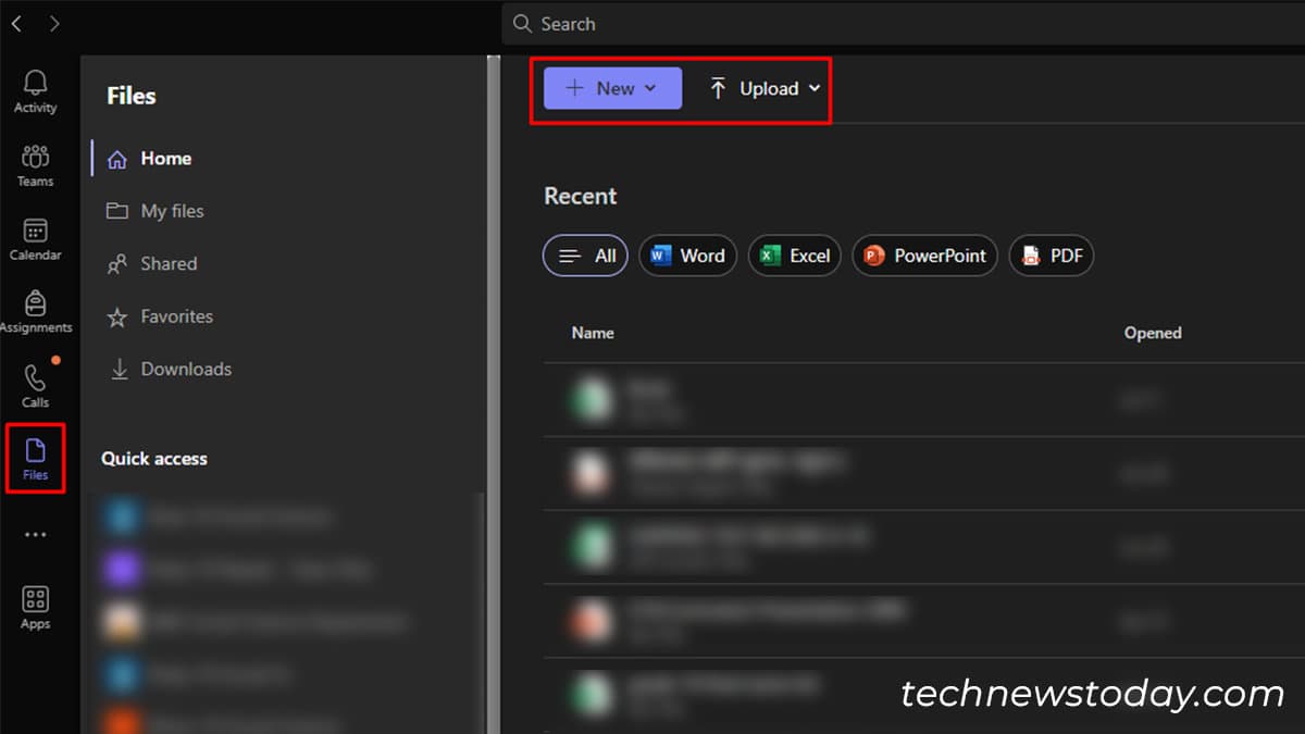 Create new file or upload a file