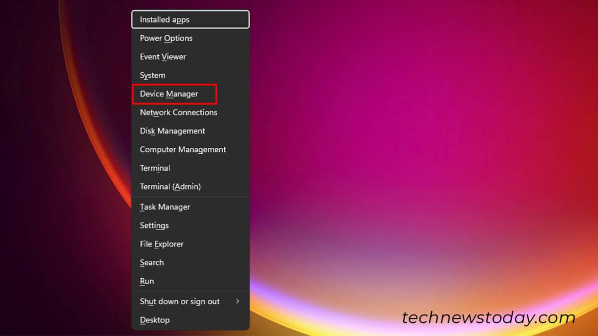 Device Manager Windows