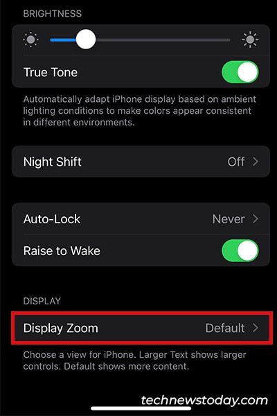 How to Make Keyboard Bigger on iPhone 2 Display Zoom iPhone Settings