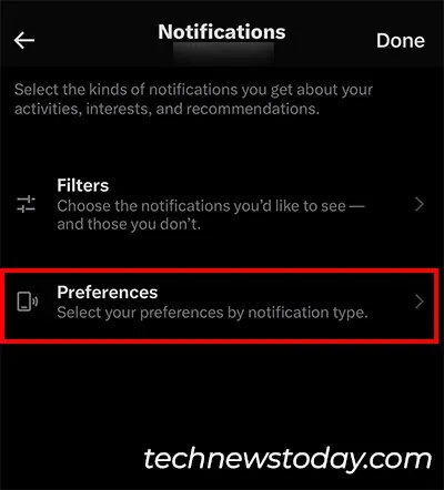 Go-to-Preferences