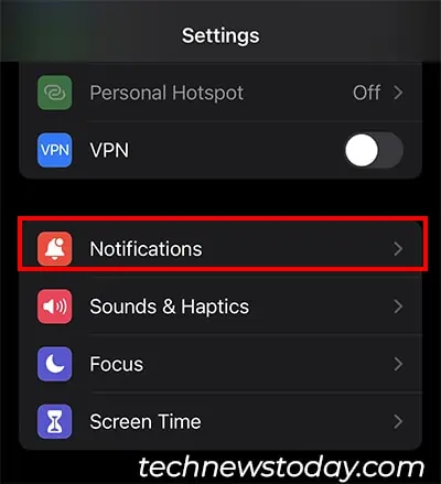 Head-to-Notifications