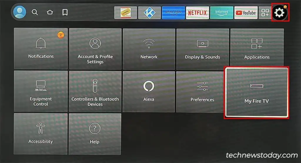 Cinema App Not Working on Firestick? Here Are 7 Ways to Fix It 10 Head-to-Settings-and-click-on-My-Fire-TV-1024x556