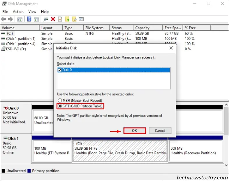 Initialize-new-disk