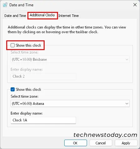 Remove-additional-clocks-on-Windows