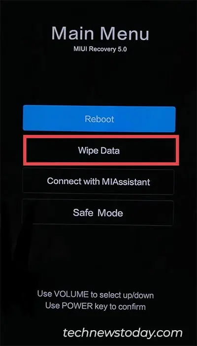 Select-Wipe-Data