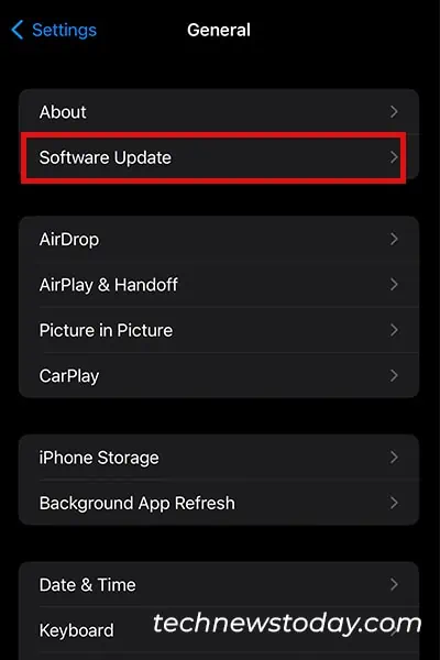 Software-update-iPhone