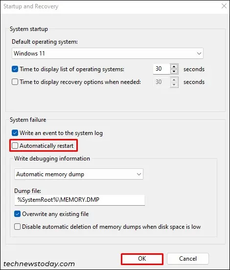 Turn-off-Automatic-Restart
