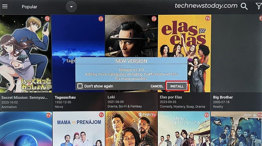 Cinema App Not Working on Firestick? Here Are 7 Ways to Fix It 2 Update Cinema HD on Firestick