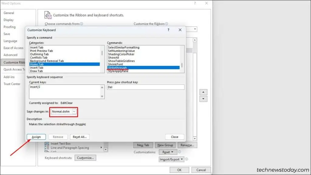 assign-shortcut-to-strikethrough-shortcut-word-1-1024x576