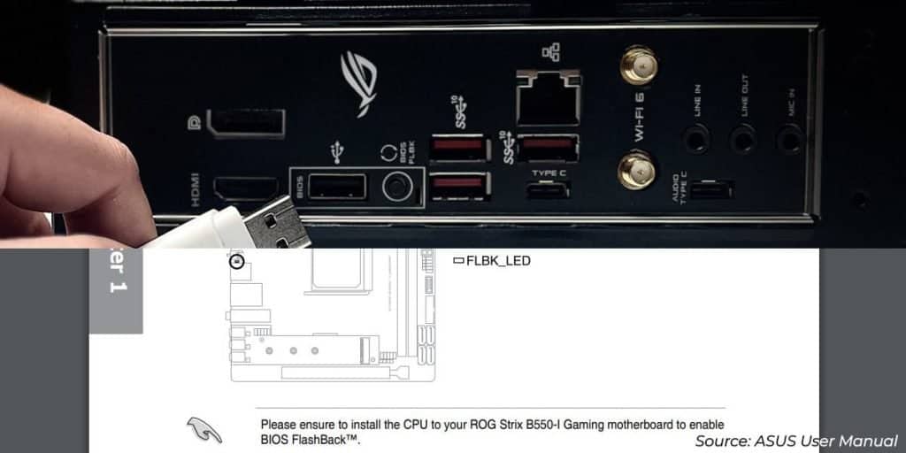How To Update BIOS Without CPU