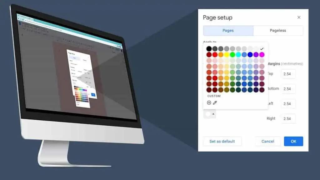 How to Change Page Color in Google Docs