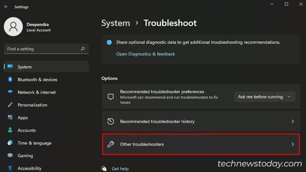click-other-troubleshooters