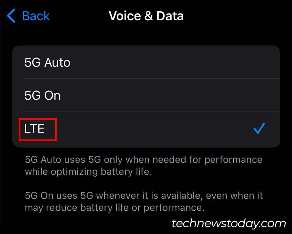 How to Turn Off 5G on iPhone