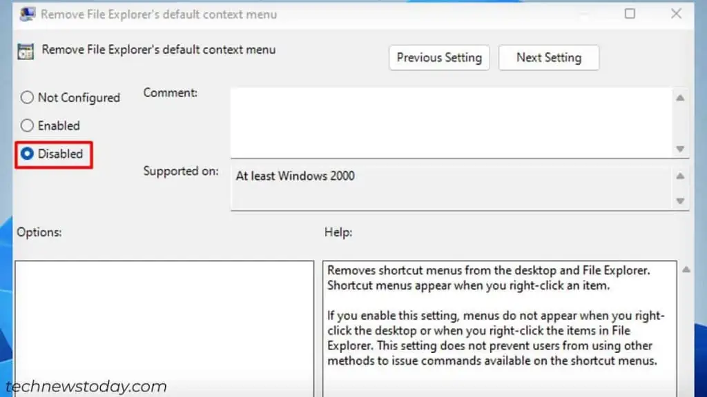 Right-Click Not Working? Here's How to Fix It 10 disable-remove-context-menu-option-2-1024x576