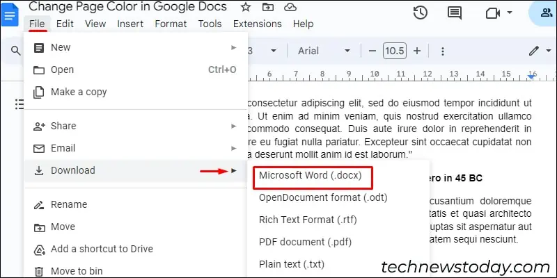 How To Password Protect Google Doc 11 download-as-Ms-Word-to-password-protect-google-doc