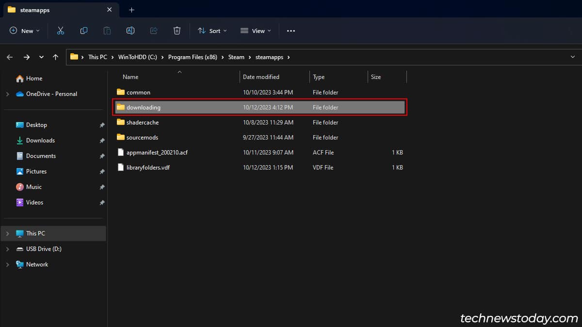 downloading-folder