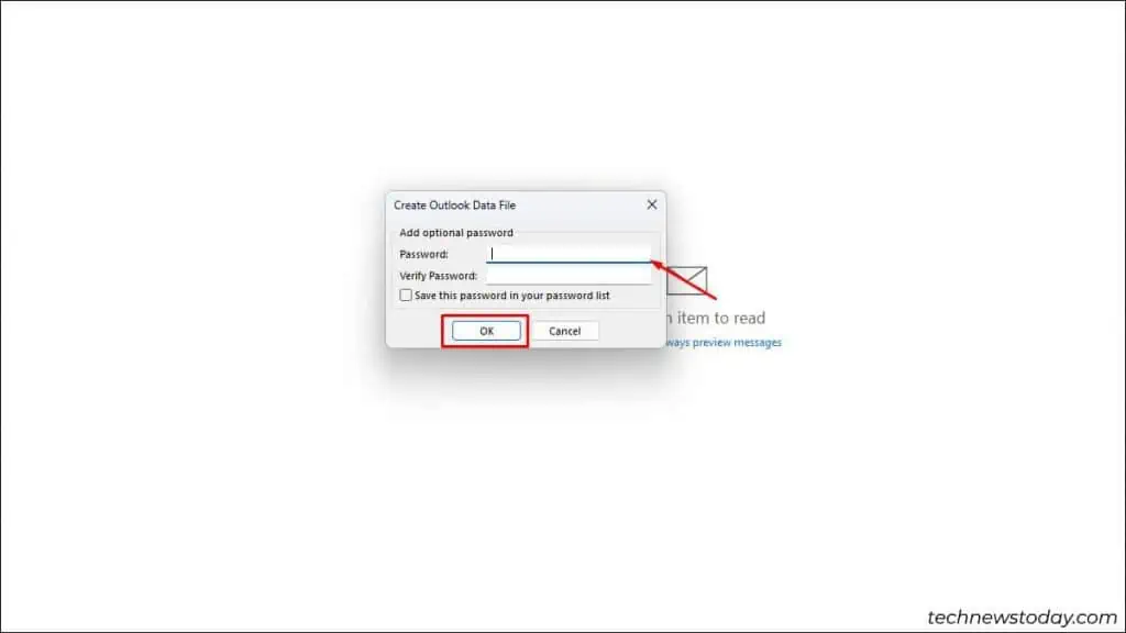 How to Recover Deleted Folder in Outlook 19 enter-password-if-required-1024x576