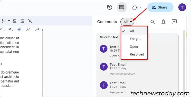filter-to-view-comments-on-google-docs