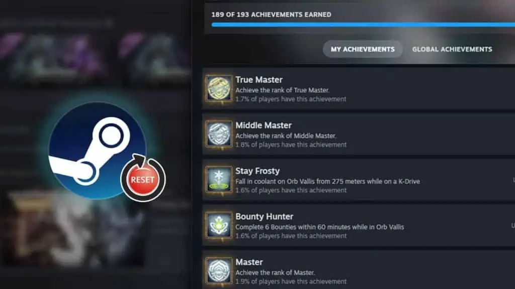 How to Reset Steam Achievements