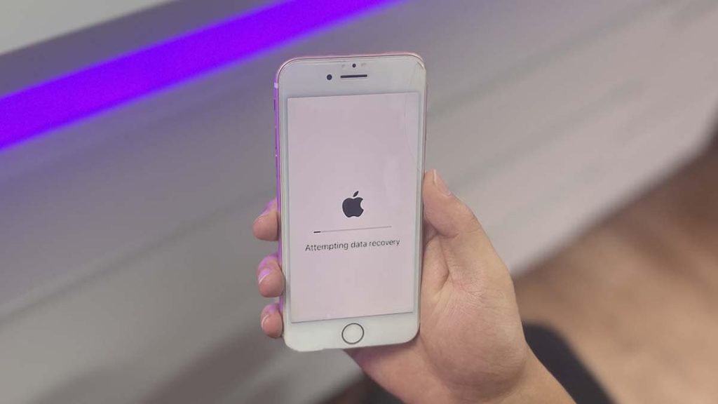 iPhone Attempting Data Recovery