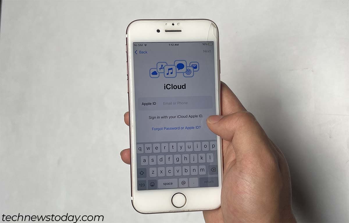 icloud backup apple login