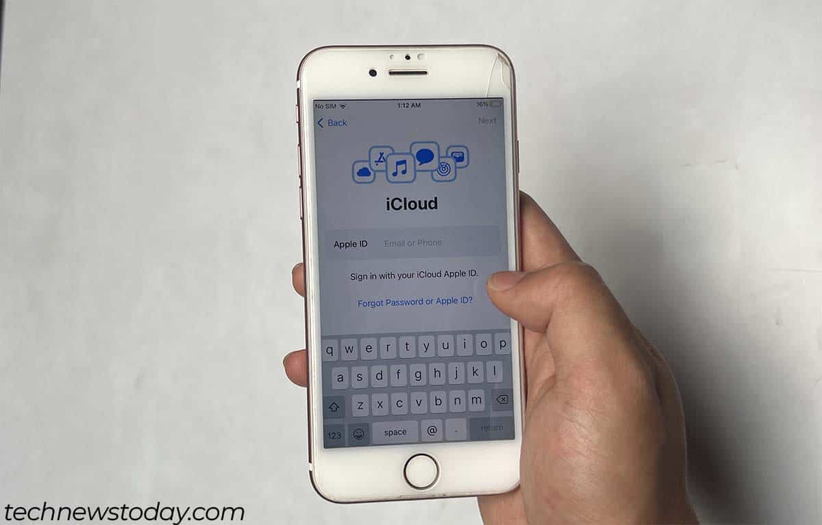 icloud backup apple login