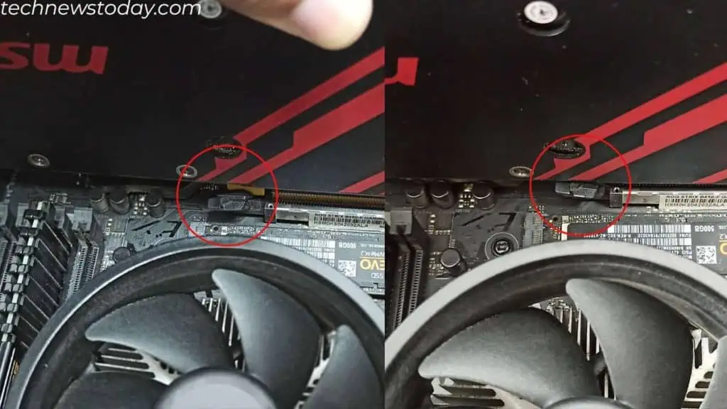 How to Connect GPU to the Motherboard in 6 Steps 15 insert-gpu-in-motherboard-1024x576