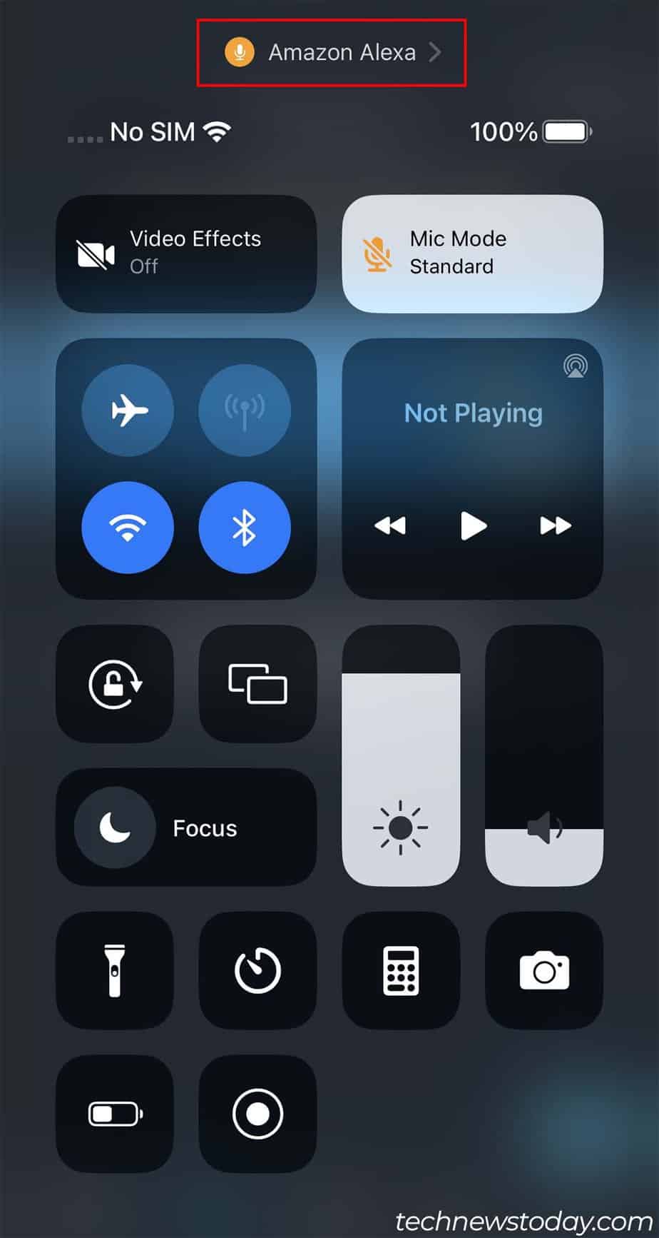 iphone orange dot app