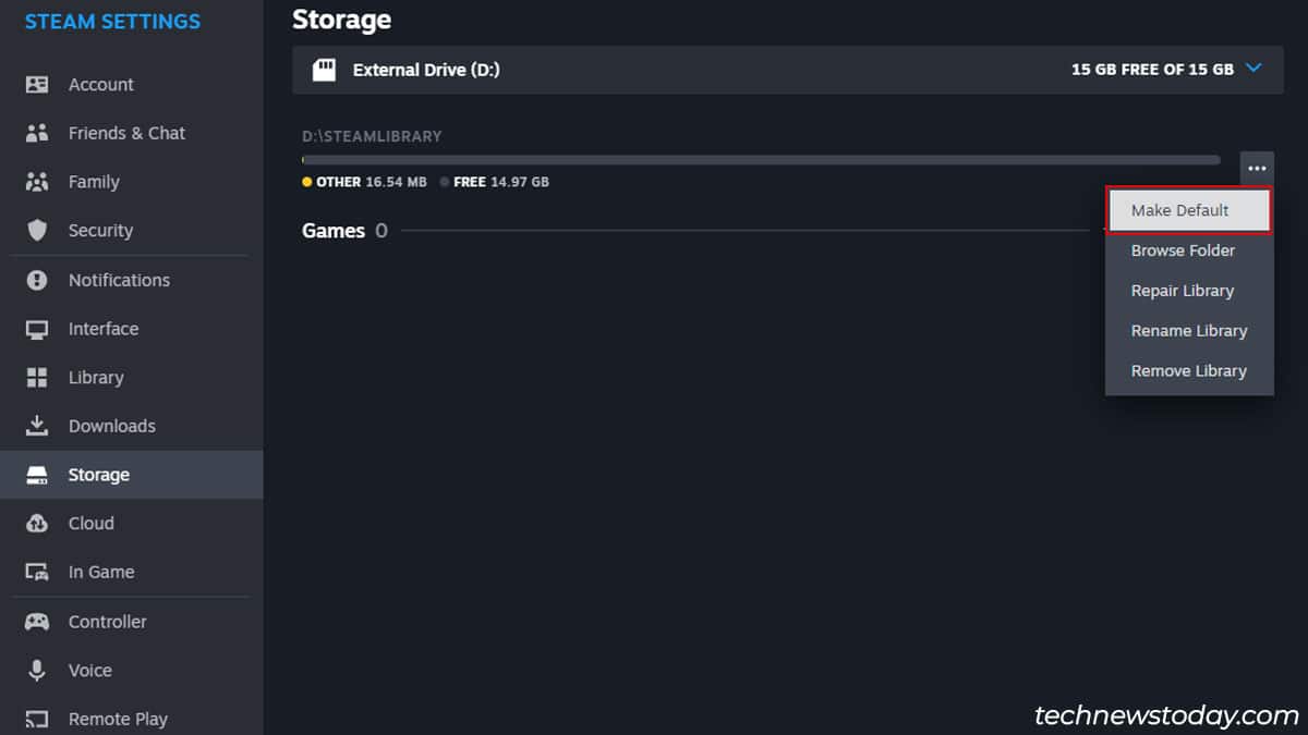 making-other-drive-as-default-drive