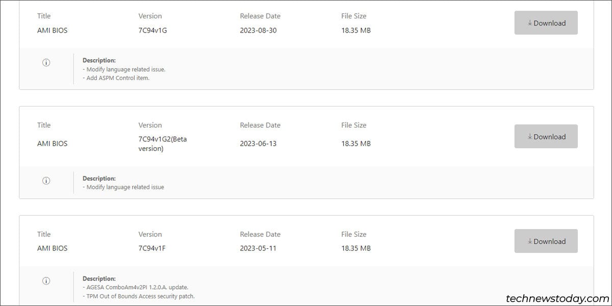 msi-bios-change-logs