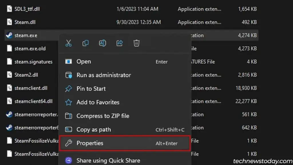 Steam Overlay Not Working? Here’s How to Fix It 10 opening-steam-properties-1-1024x576