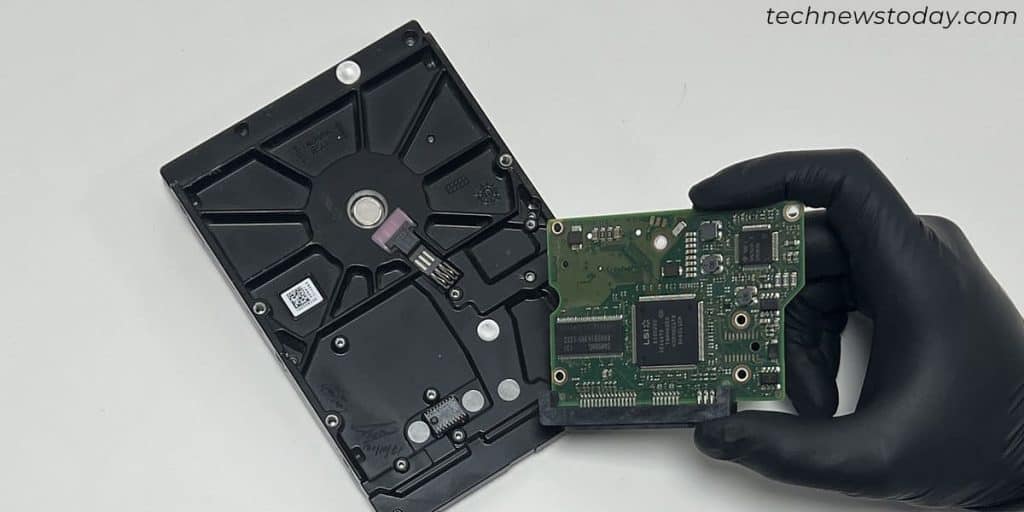 Why is My Hard Drive Clicking? How to Fix It? 2 pcb-issue-hard-drive