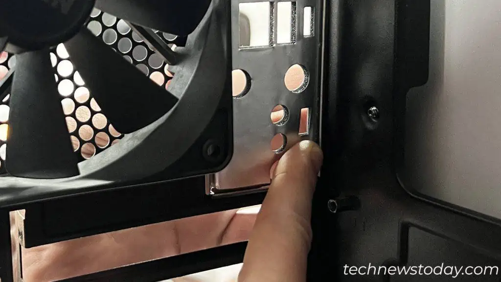 How to Install IO Shield into Your PC Case? Step-by-Step Guide 12 push-left-side-of-io-shield-from-inside-1024x576