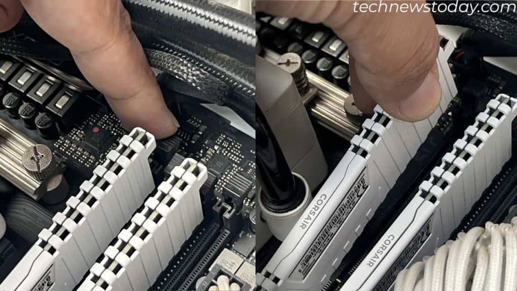 How to Clean RAM? Step-By-Step Guide 4 remove RAM stick from motherboard clean ram