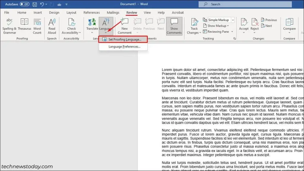 set-default-proofing-langauge-to-fix-spell-check-not-working-in-word-1024x576