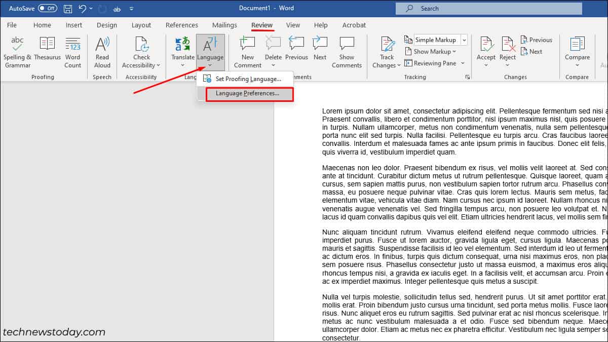 set-language-preference-to-fix-spell-check-not-working-in-Word