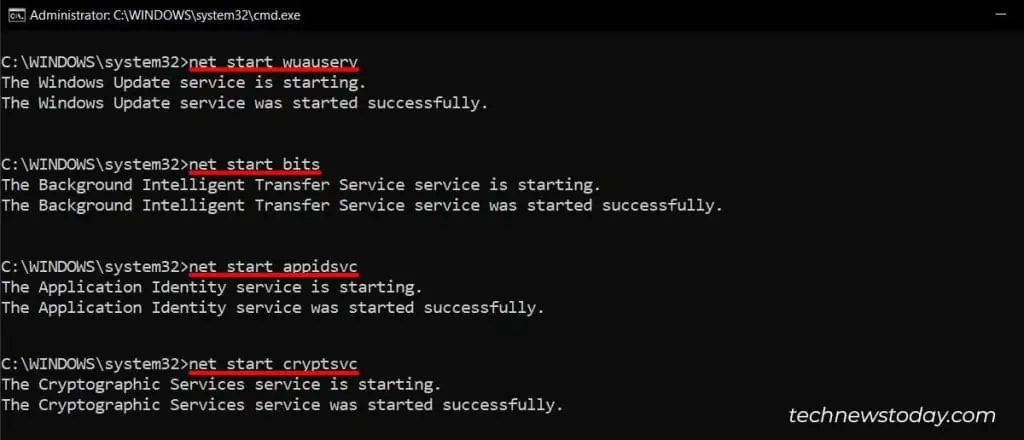 What is Modern Setup Host? Why it's Causing High CPU Usage 10 start-services-1024x440